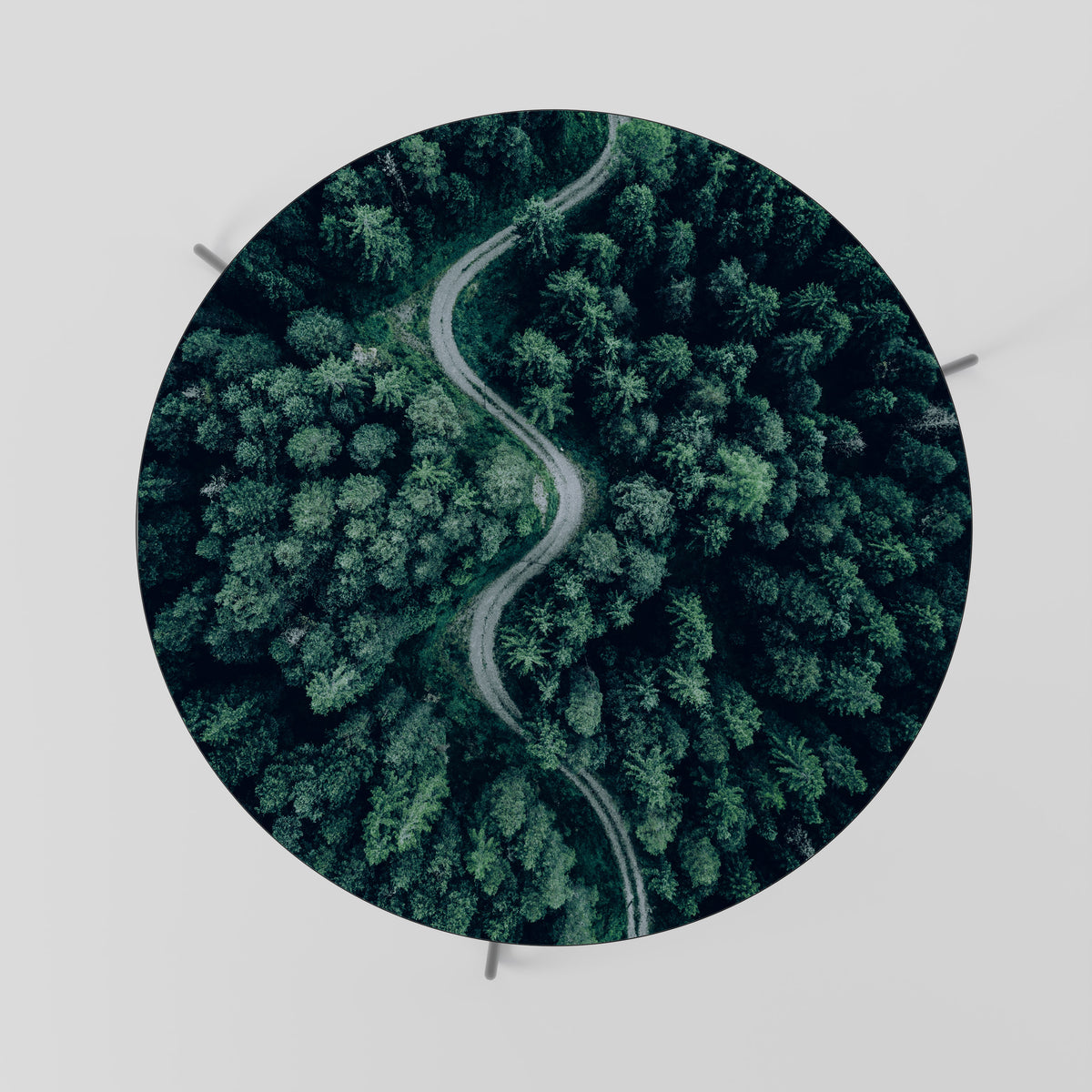 FORESTED SERPENTINE ROUTE Couchtisch
