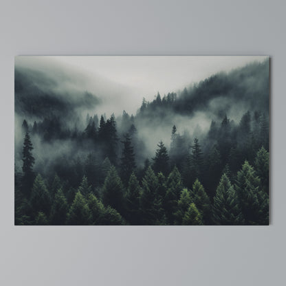 MYSTICAL FOREST WHISPERS Horizontal Canvas Print