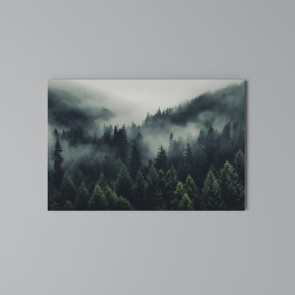 MYSTICAL FOREST WHISPERS Horizontal Canvas Print