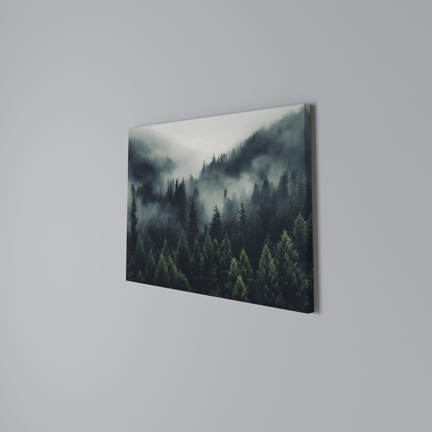 MYSTICAL FOREST WHISPERS Horizontal Canvas Print