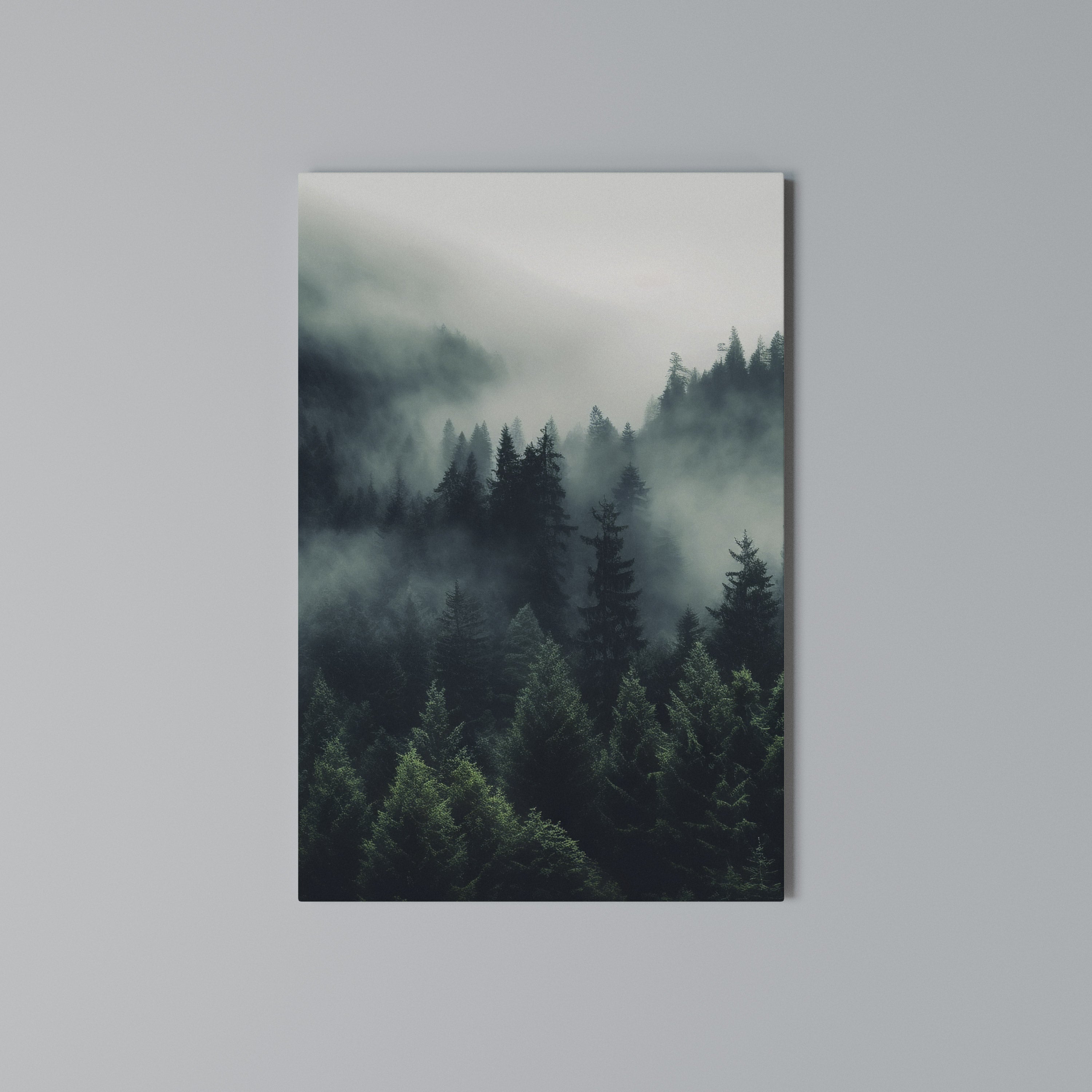 MYSTICAL FOREST WHISPERS Vertical Canvas Print