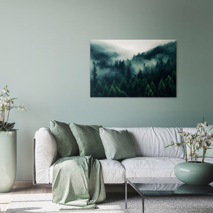 MYSTICAL FOREST WHISPERS Horizontal Canvas Print