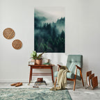 MYSTICAL FOREST WHISPERS Selbstklebendes Poster - Hochformat