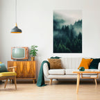 MYSTICAL FOREST WHISPERS Selbstklebendes Poster - Hochformat