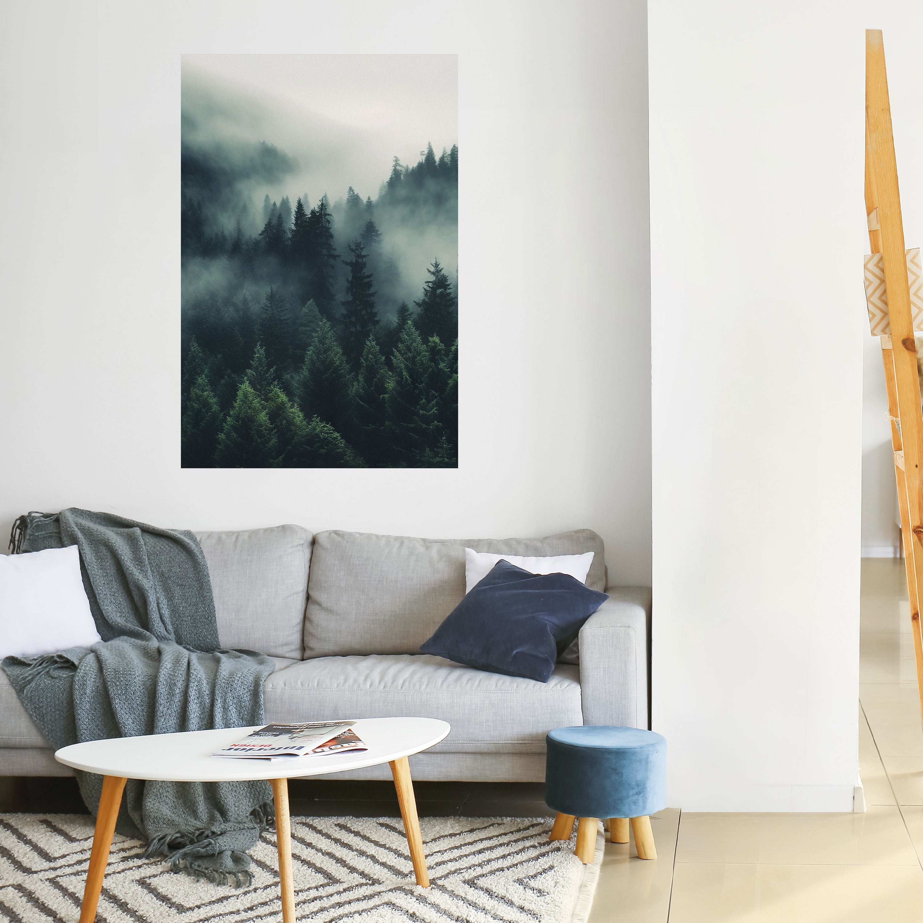 MYSTICAL FOREST WHISPERS Vertikales Poster zum Abziehen und Aufkleben