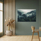 MYSTICAL FOREST WHISPERS Selbstklebendes Horizontal-Poster