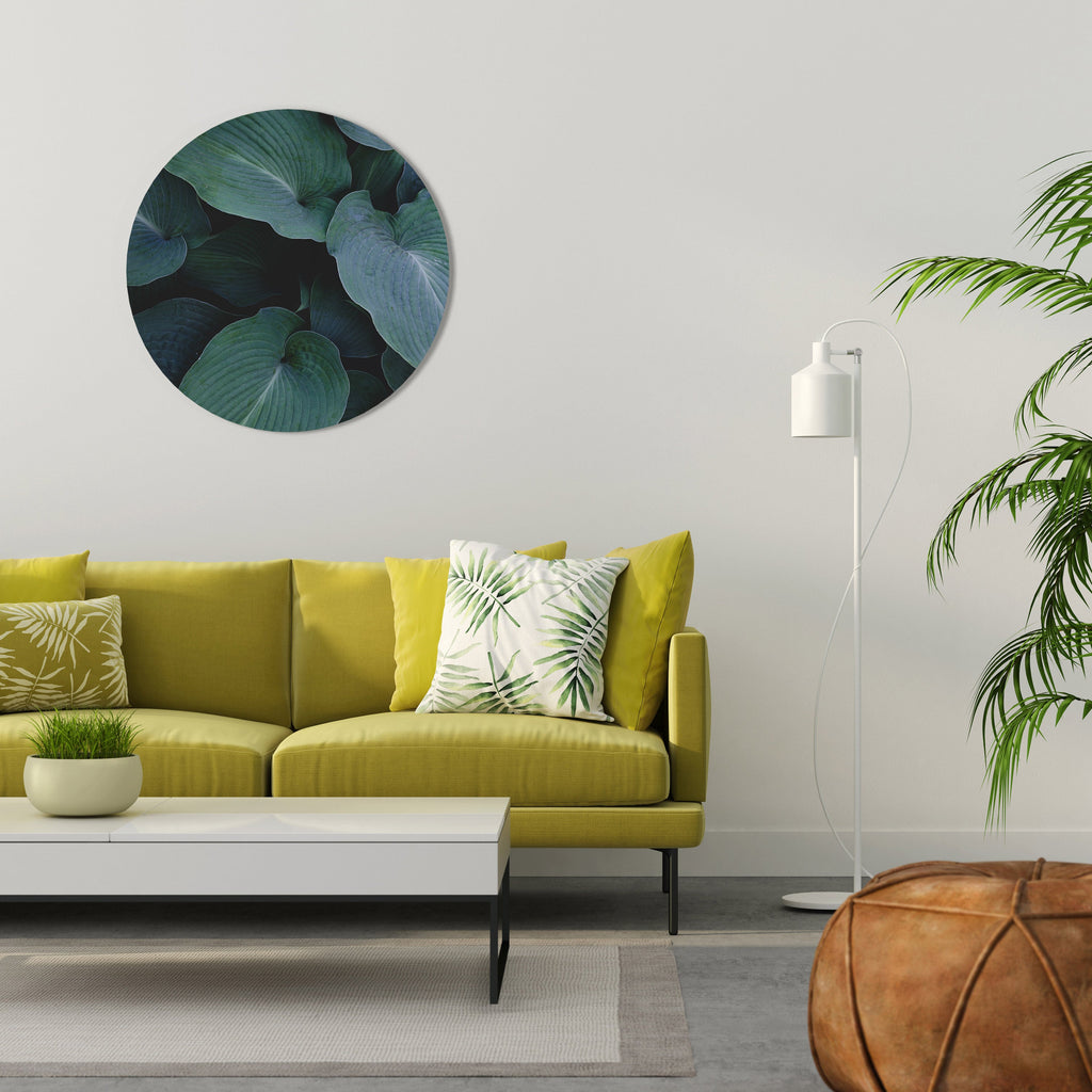 ENCHANTED FOLIAGE DANCE Runde Wanddekoration Ø 69 cm