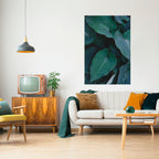 ENCHANTED FOLIAGE DANCE Selbstklebendes Poster - Hochformat