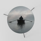 SAIL INTO THE UNKNOWN Couchtisch Ø 60 cm