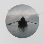 SAIL INTO THE UNKNOWN Couchtisch Ø 69 cm