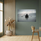 SAIL INTO THE UNKNOWN Selbstklebendes Horizontal-Poster