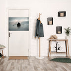 SAIL INTO THE UNKNOWN Selbstklebendes Horizontal-Poster