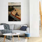 COLORS OF EXPLORATION Selbstklebendes Poster - Hochformat