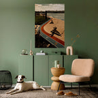 COLORS OF EXPLORATION Selbstklebendes Poster - Hochformat