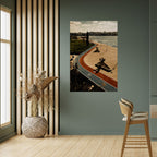 COLORS OF EXPLORATION Selbstklebendes Poster - Hochformat