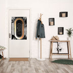 EDGE OF THE TRACK Selbstklebendes Poster - Hochformat