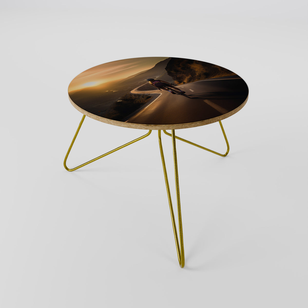 RIDE INTO GOLD Couchtisch