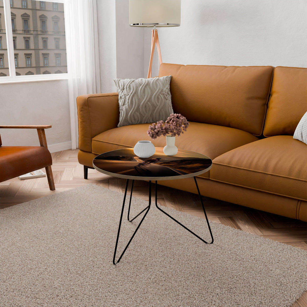 RIDE INTO GOLD Couchtisch