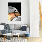 ORANGE ARC AMBIENCE Selbstklebendes Poster - Hochformat