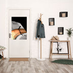 ORANGE ARC AMBIENCE Selbstklebendes Poster - Hochformat