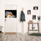 ORANGE ARC AMBIENCE Selbstklebendes Horizontal-Poster