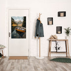 TRANQUIL LAKE JOURNEY Selbstklebendes Poster - Hochformat