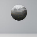 AUTUMNAL HAZE Runde Wanddekoration Ø 69 cm