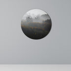 AUTUMNAL HAZE Runde Wanddekoration Ø 69 cm