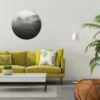 AUTUMNAL HAZE Runde Wanddekoration Ø 69 cm