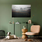 AUTUMNAL HAZE Selbstklebendes Horizontal-Poster