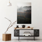 AUTUMNAL HAZE Selbstklebendes Poster - Hochformat