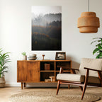 AUTUMNAL HAZE Selbstklebendes Poster - Hochformat