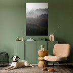 AUTUMNAL HAZE Selbstklebendes Poster - Hochformat