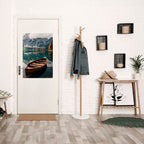 MOUNTAINSIDE REFLECTIONS Selbstklebendes Poster - Hochformat