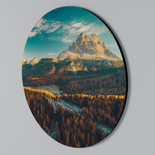 DREAMLAND ESCAPE Rundes Wandbild