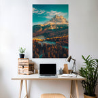 DREAMLAND ESCAPE Selbstklebendes Poster - Hochformat