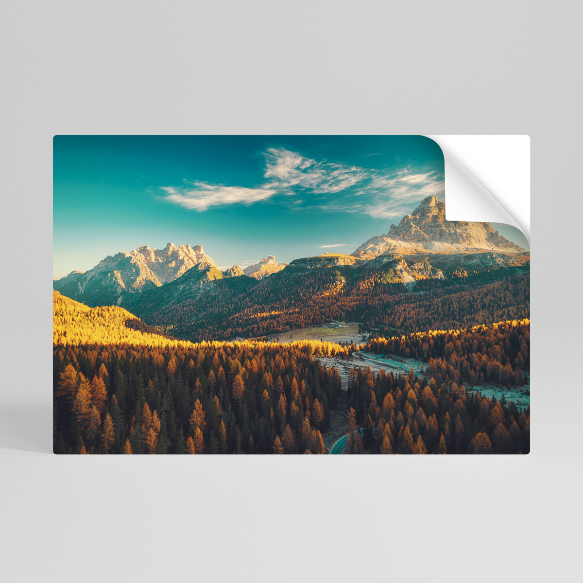 DREAMLAND ESCAPE Selbstklebendes Horizontal-Poster