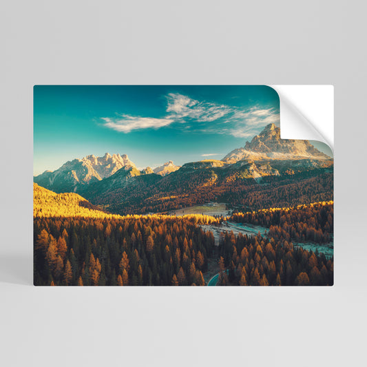 DREAMLAND ESCAPE Selbstklebendes Horizontal-Poster