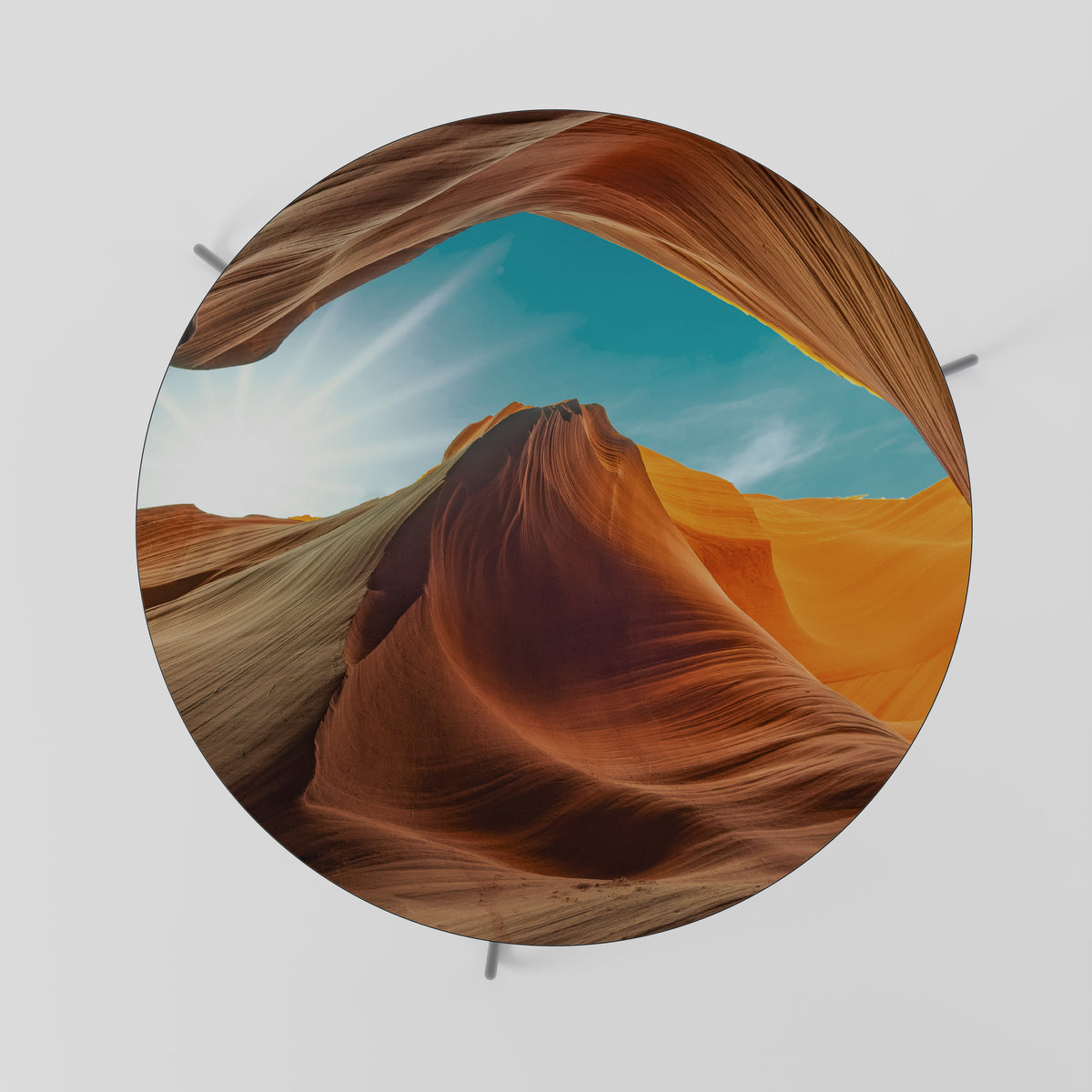 THE CANYON'S WHISPER Couchtisch
