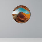THE CANYON'S WHISPER Runde Wanddekoration Ø 69 cm