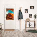 THE CANYON'S WHISPER Selbstklebendes Poster - Hochformat