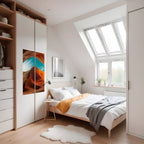 THE CANYON'S WHISPER Selbstklebendes Poster - Hochformat