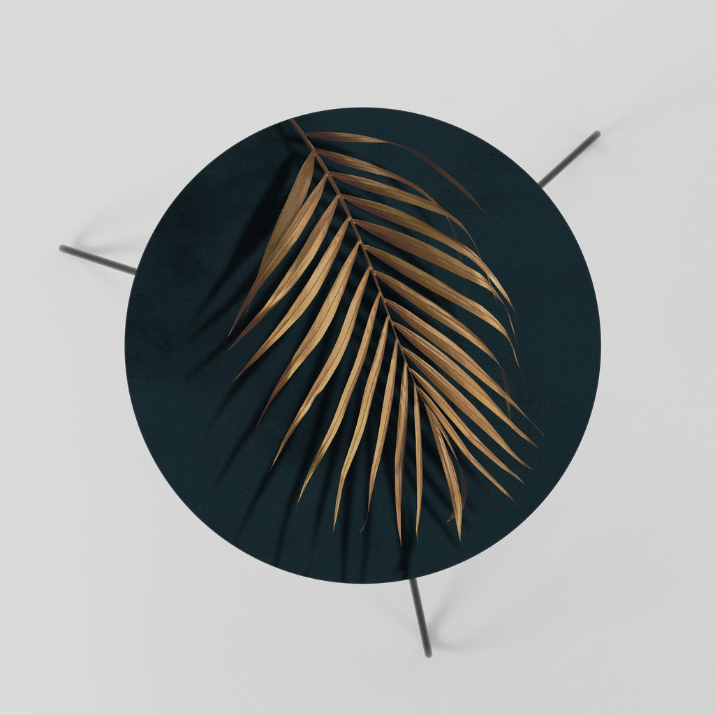 GOLDEN PALM WHISPERS Couchtisch 60