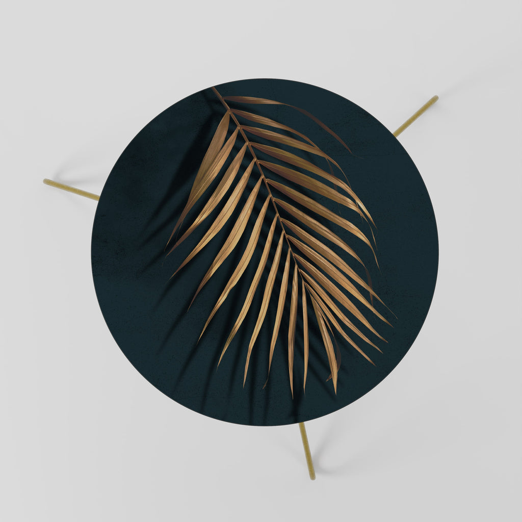 GOLDEN PALM WHISPERS Couchtisch 60