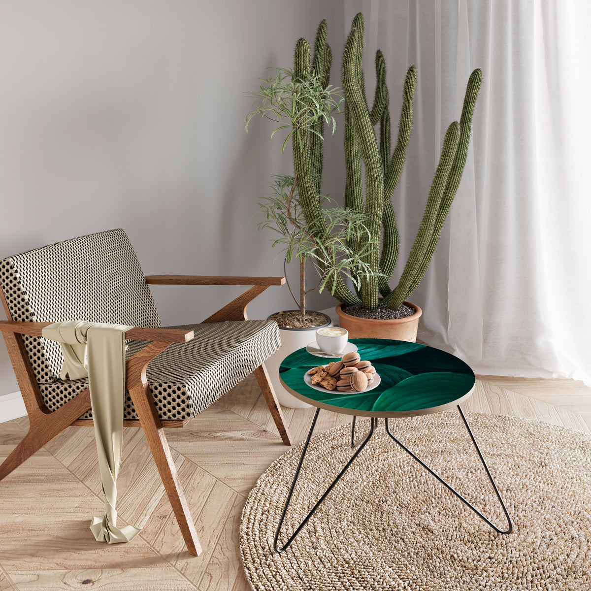 SUBTLE BOTANICAL HUES Coffee Table