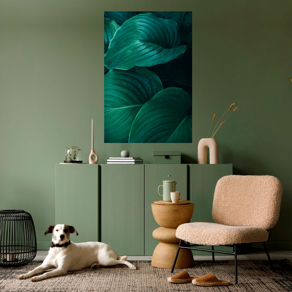 Subtile botanische Farbtöne – Vertikales Poster zum Abziehen und Aufkleben
