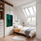 SUBTLE BOTANICAL HUES Selbstklebendes Poster - Hochformat