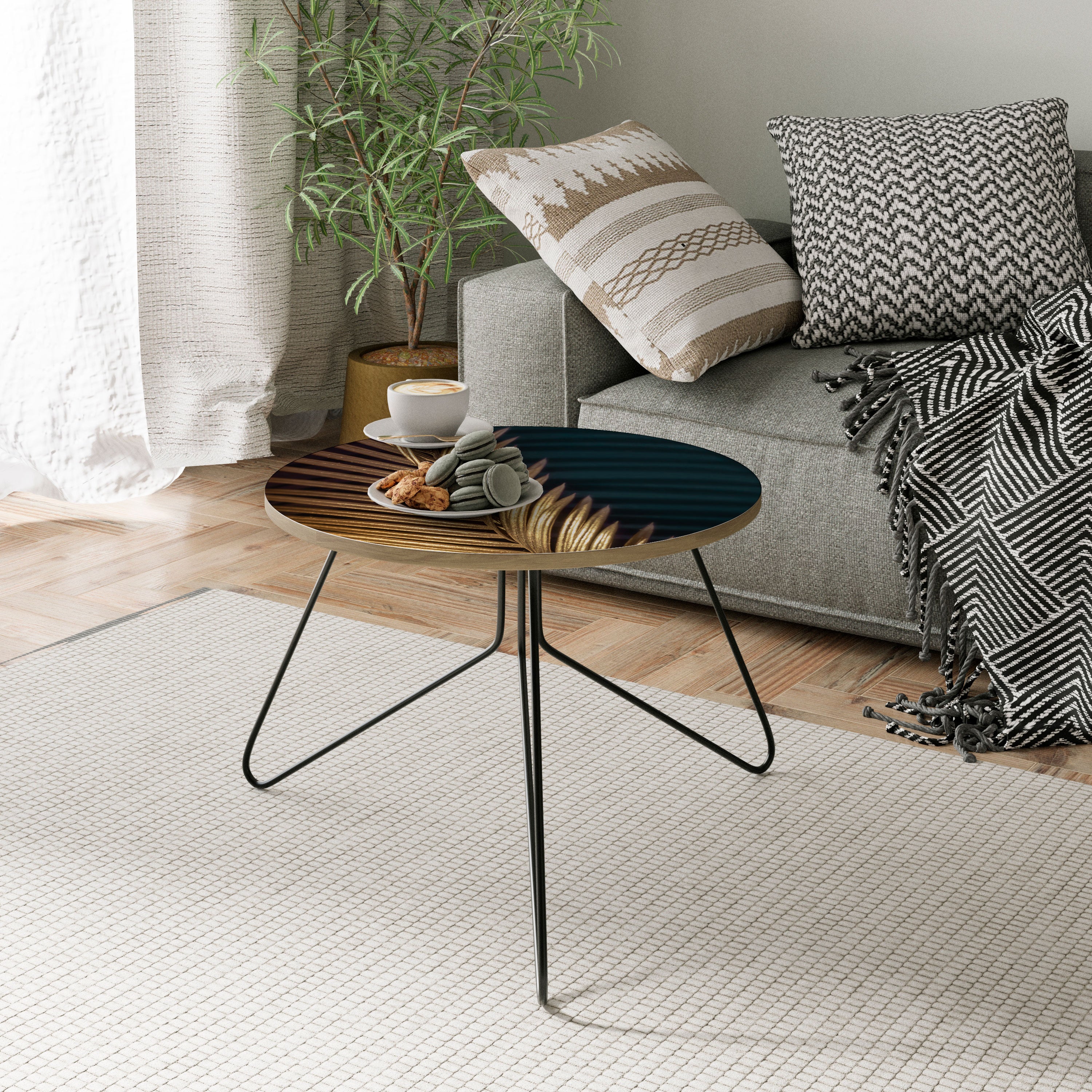 LUXE LEAF DANCE Couchtisch