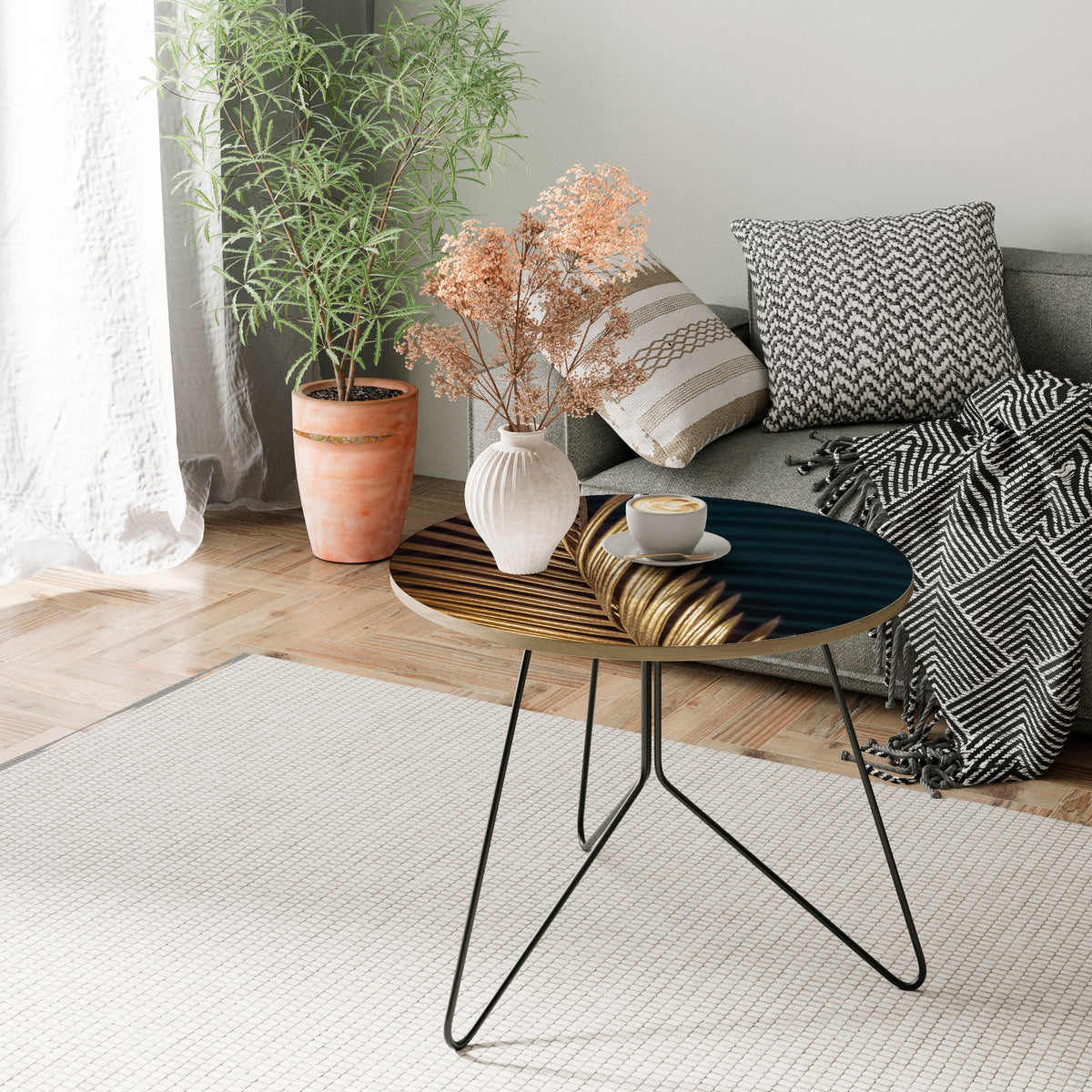 LUXE LEAF DANCE Couchtisch