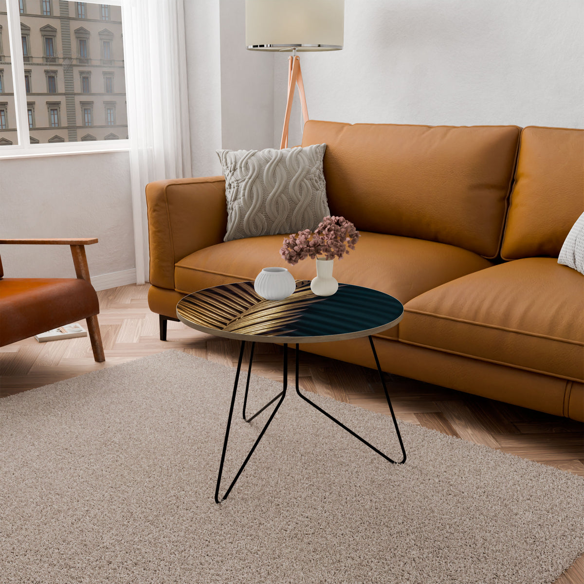 LUXE LEAF DANCE Couchtisch